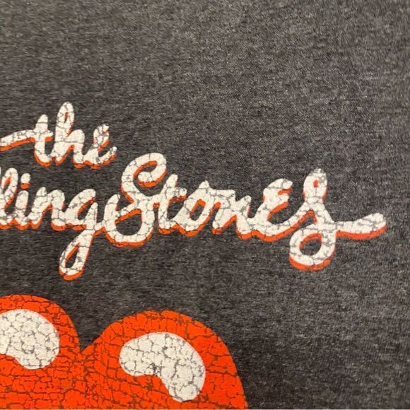 The Rolling Stones T Shirt Gray Graphic Band T-Shirt unisex concert tee XL - Picture 4 of 8